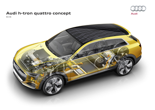 Audi h-tron quatro concept Audi h-tron quatro concept